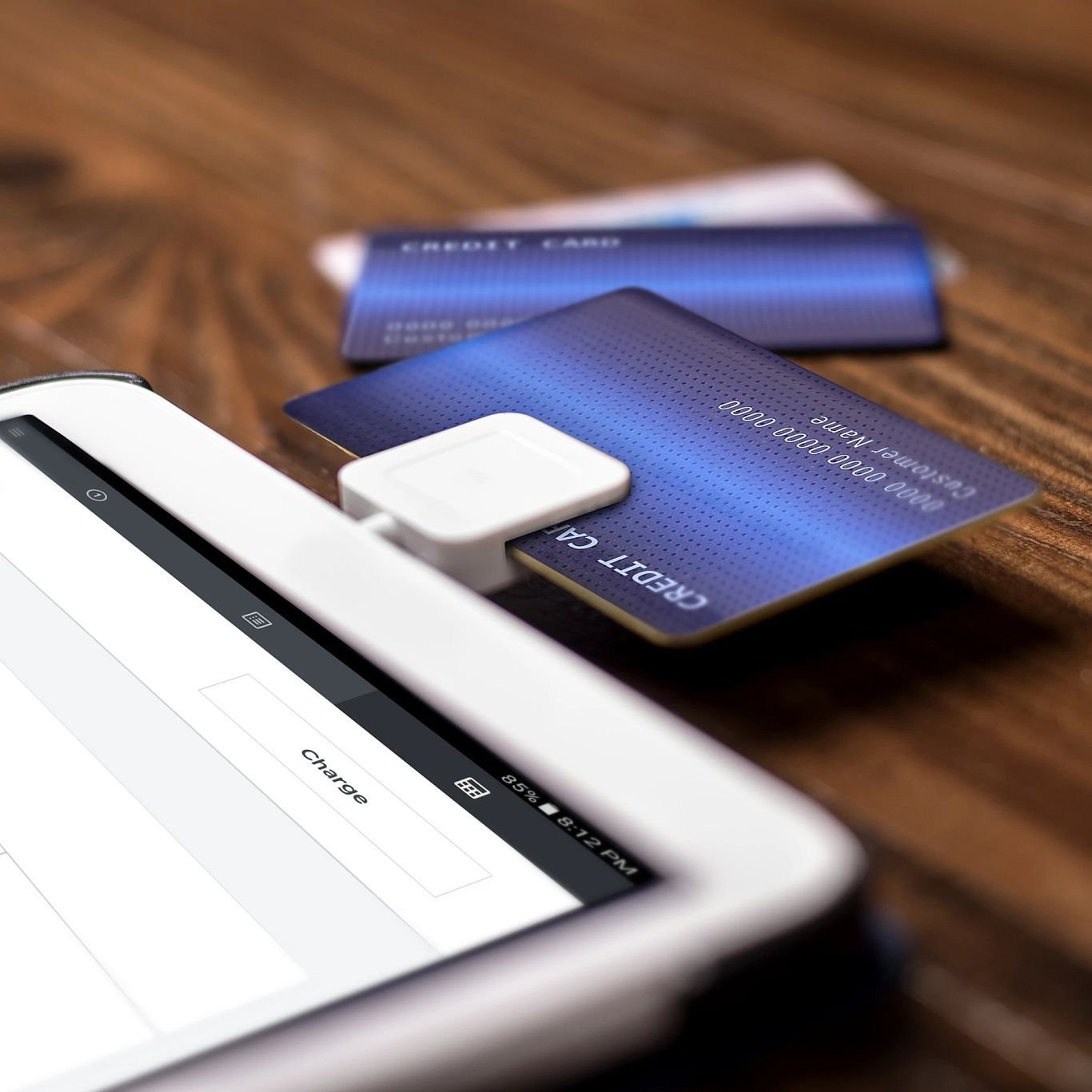 Credit Card Reader Tablet Plug-In
